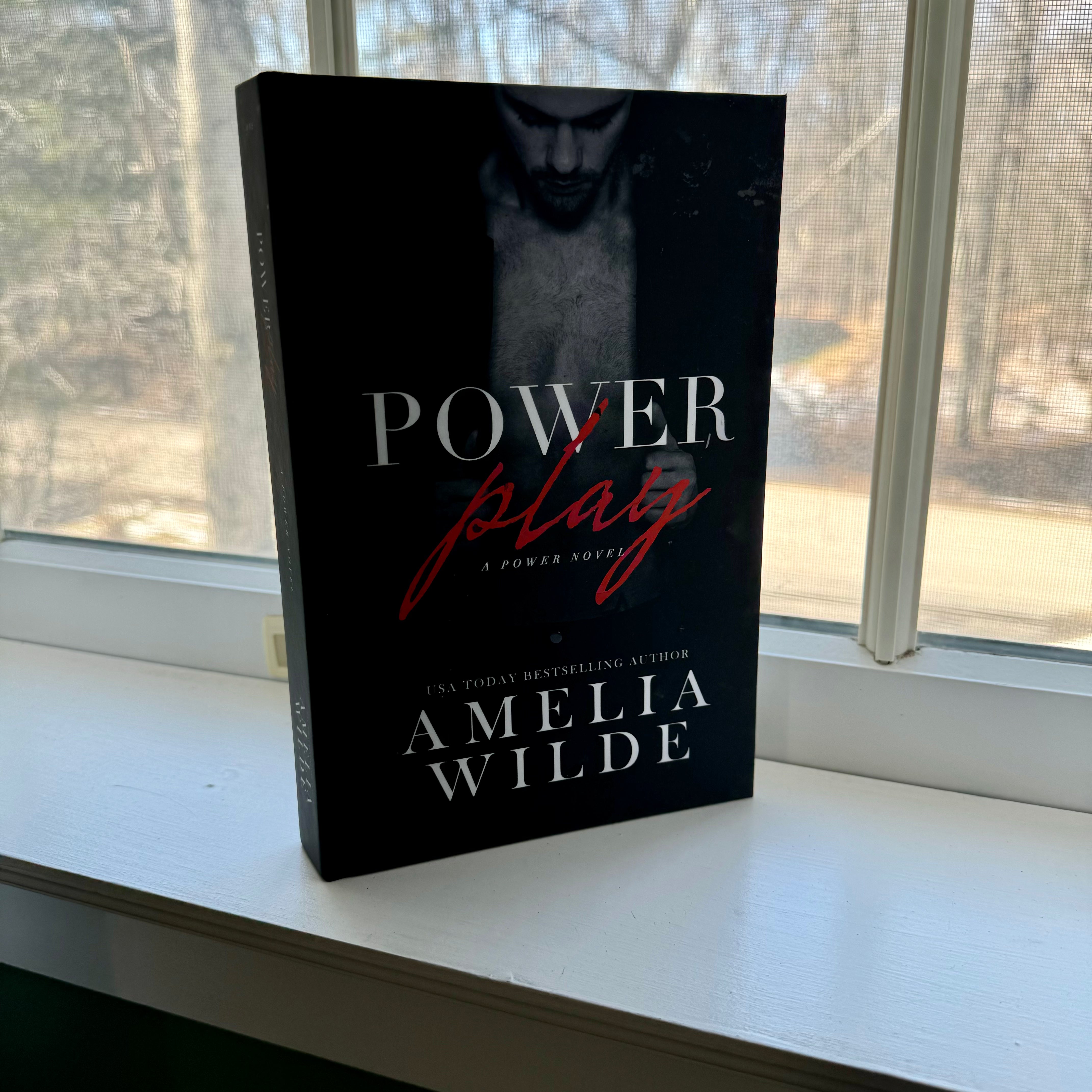 Power Play Signed Hardcover – Amelia Wilde